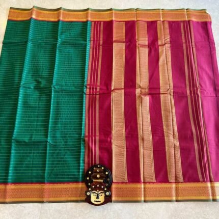 Traditional Pure Cotton Silk Saree